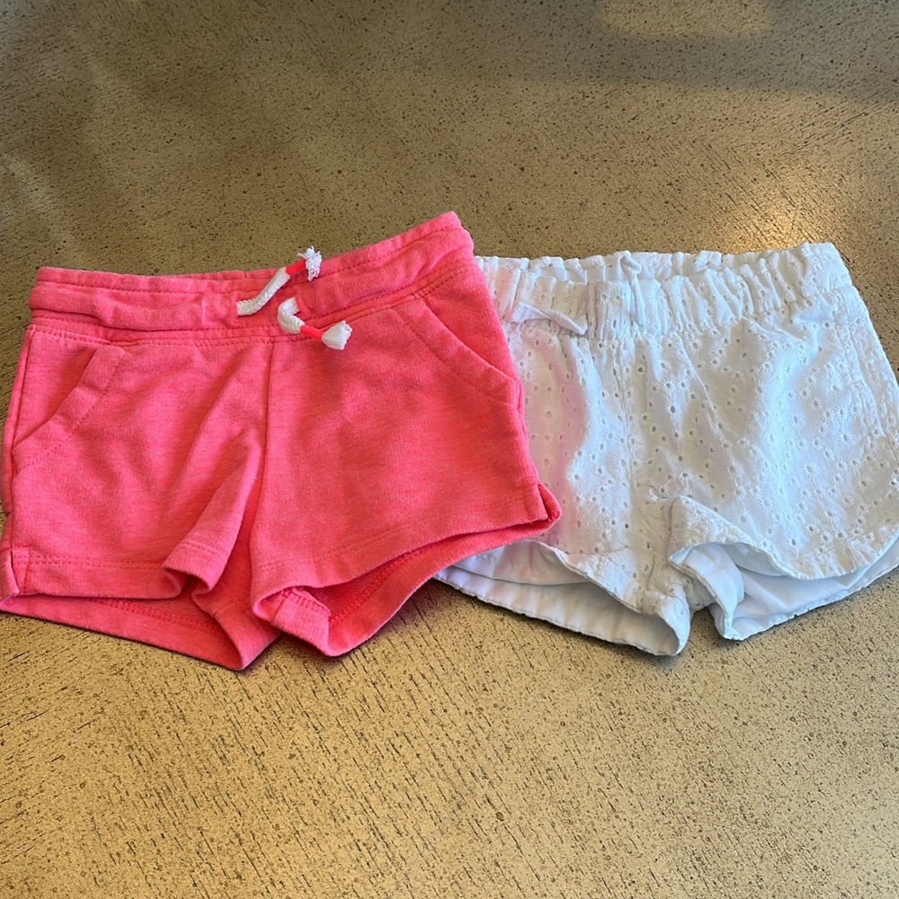 SOLD 2 Pair Cat & Jack Shorts